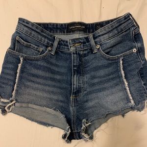 Lucky brand high waisted jean shorts